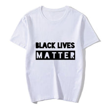 Load image into Gallery viewer, White Black Lives Matter T Shirt
