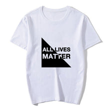 Load image into Gallery viewer, White Black Lives Matter T Shirt

