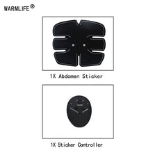 Load image into Gallery viewer, Electric Muscle Stimulator ems Wireless Buttocks Hip Trainer Abdominal ABS Stimulator Fitness Body Slimming Massager
