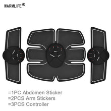 Load image into Gallery viewer, Electric Muscle Stimulator ems Wireless Buttocks Hip Trainer Abdominal ABS Stimulator Fitness Body Slimming Massager
