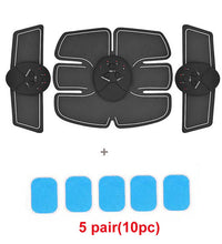 Load image into Gallery viewer, Electric Muscle Stimulator ems Wireless Buttocks Hip Trainer Abdominal ABS Stimulator Fitness Body Slimming Massager
